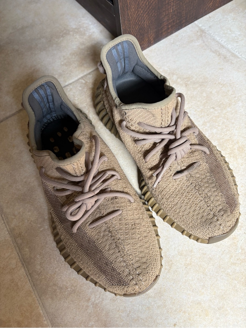 Classic Men's Earth Brown Yeezy Sneakers
